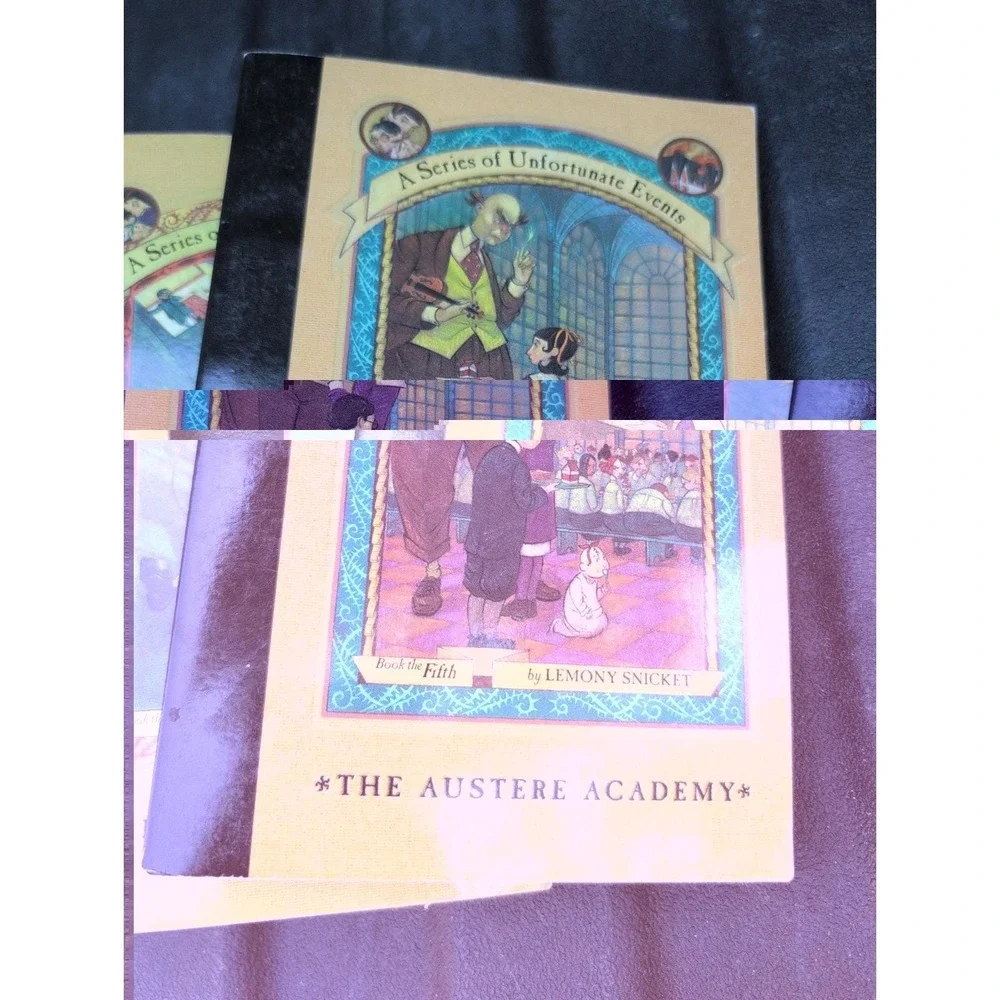 Snicket's A Series Of Unfortunate Events 2-10 Book Set Paperback Scholastic
